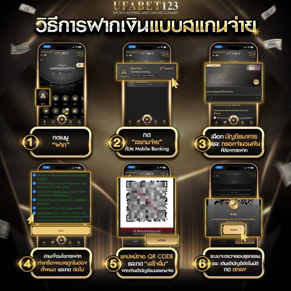 UFABET ฝากเงิน